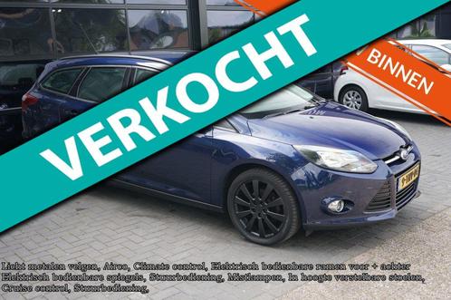Ford Focus Wagon 1.6 TI-VCT Titanium, Airco, Elek pakket, CC, Auto's, Ford, Bedrijf, Te koop, Focus, ABS, Airconditioning, Boordcomputer
