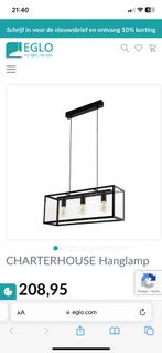 EGLO Charterhouse hanglamp, Ophalen, Zo goed als nieuw, Glas, Minder dan 50 cm