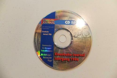 Eisenbahn Journal tijdschrift jaar 1986 spoorwegen EJ CD-ROM, Verzamelen, Spoorwegen en Tramwegen, Zo goed als nieuw, Trein, Boek of Tijdschrift