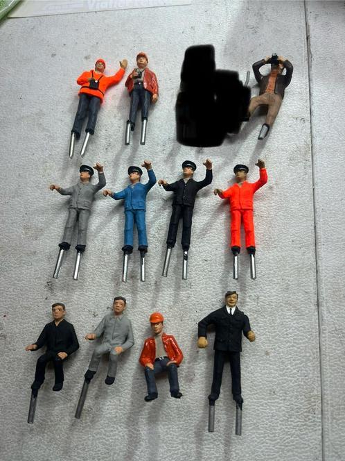 11 Spoor 1 metalen figuren 1:32, voor o.a. Märklin Spoor 1, Hobby en Vrije tijd, Modeltreinen | Overige schalen, Nieuw, Overige typen