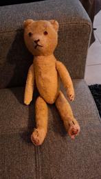 Oude antieke beer teddybeer kop kan draaien, Verzamelen, Ophalen of Verzenden, Gebruikt, Stoffen beer, Overige merken