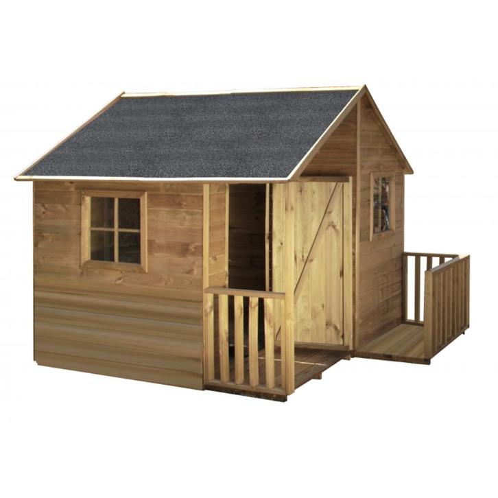 Houten speelhuisje Missy Yara, Kinderen en Baby's, Speelgoed | Buiten | Speelhuisjes, Nieuw, Hout, Ophalen of Verzenden