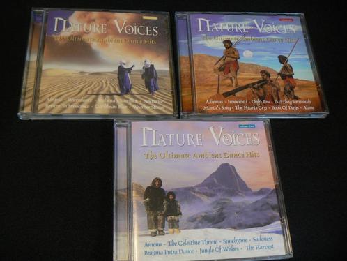 3 Cd 's Nature Voices The Ultimate ambient Dance Hits, Cd's en Dvd's, Cd Singles, Gebruikt, Dance, 2 t/m 5 singles, Ophalen of Verzenden