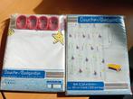 2 textiel douche/badgordijnen nieuw in de verpakking, Ophalen of Verzenden, Nieuw, Wit
