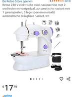 Mini Naaimachine - Nieuw in doos, Hobby en Vrije tijd, Naaimachines en Toebehoren, Ophalen, Nieuw, Naaimachine, Overige merken
