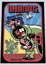 retro SUPER MARIO BROS ARCADE Poster Print, Verzamelen, Posters, Ophalen of Verzenden, Nieuw, A1 t/m A3, Film en Tv