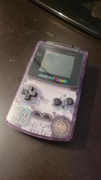 Gameboy Color Atomic Purple + Pokemon Pinball, Ophalen of Verzenden, Zo goed als nieuw