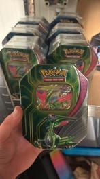 Pokemon iron leafes tin 4 packs, Ophalen of Verzenden, Zo goed als nieuw