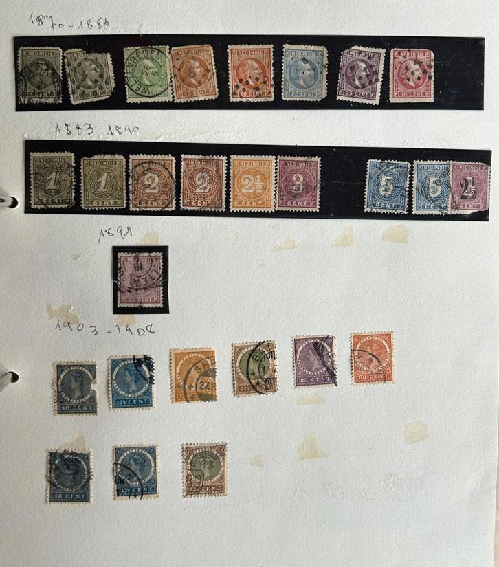 Verzameling NL Indië en Indonesië op bladen (deel 1 van 2), Postzegels en Munten, Postzegels | Volle albums en Verzamelingen, Buitenland