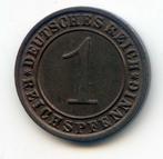 Duitsland 1 Reichspfennig 1924 F, Ophalen of Verzenden, Duitsland