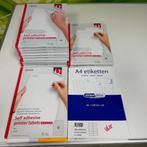 3 dozen zelfklevende printer etiketten 2-14-21-65, Ophalen of Verzenden