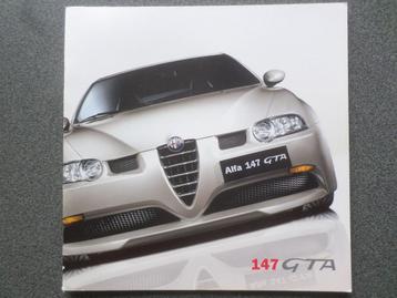 Alfa Romeo 147 GTA Brochure beschikbaar voor biedingen