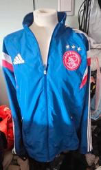 Ajax Adidas blauw jas, Kleding | Heren, Maat 52/54 (L), Blauw, Ophalen of Verzenden, Zo goed als nieuw