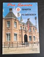 Sparta - FC Den Bosch  1992/1993, Verzamelen, Sportartikelen en Voetbal, Ophalen of Verzenden, Zo goed als nieuw, Overige binnenlandse clubs