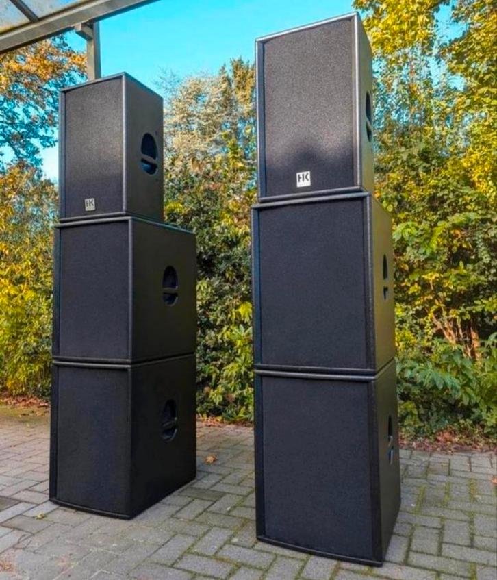 ✅HK audio actor DX pa systeem actief, Audio, Tv en Foto, Luidsprekers, Gebruikt, Overige typen, 120 watt of meer, Overige merken
