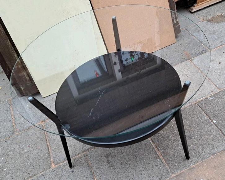 Vintage salontafel - Friso Kramer, Huis en Inrichting, Tafels | Salontafels, Gebruikt, Minder dan 50 cm, 50 tot 100 cm, 50 tot 100 cm