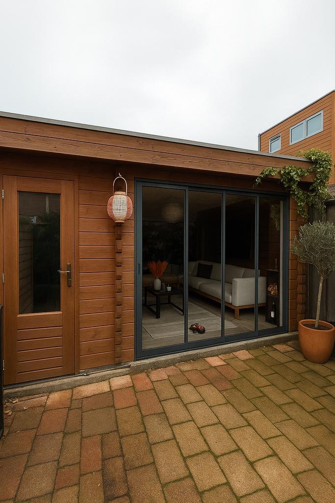 GEZOCHT: vak man /klusjes man voor schuifpui en isolatie, Tuin en Terras, Tuinhuizen, Zo goed als nieuw, Schuur, Ophalen
