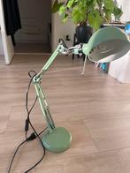 Groene Bureaulamp - Verstelbaar, Huis en Inrichting, Lampen | Tafellampen, Ophalen, Zo goed als nieuw, Metaal, Minder dan 50 cm