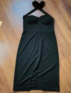 Pencil Dress - Maat L - Rockabilly - Retro, Simplee, Zwart, Maat 42/44 (L), Cocktailjurk