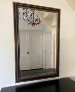Ophalen in Giessenburg! Klassieke Spiegel zwart goudkleurig, Huis en Inrichting, Woonaccessoires | Spiegels, Ophalen, 100 tot 150 cm