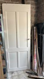 Jaren 30, paneel deur, Doe-het-zelf en Verbouw, Ophalen, Gebruikt, 80 tot 100 cm, Binnendeur