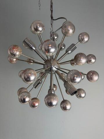 Vintage space age sputnik hanglamp beschikbaar voor biedingen