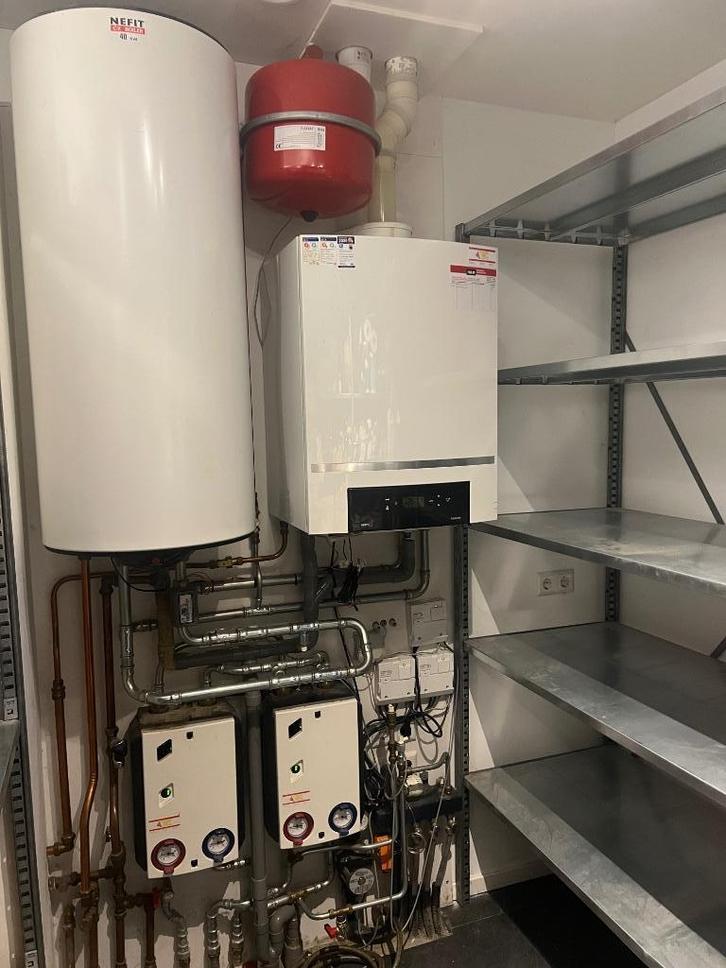 Nefit topline HR CV ketel 45 met warmteboiler 120L 40 kW, Doe-het-zelf en Verbouw, Geisers en Boilers, Gebruikt, Boiler, Aardgas