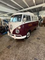 VW T1 Camper so42 1966 Origineel Walkthrough PopTop, Beige, Overige carrosserieën, Volkswagen, Handgeschakeld