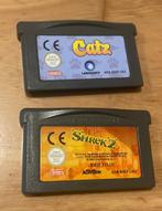 Catz en Shrek 2 spellen Gameboy Advance, Gebruikt, Ophalen of Verzenden, 1 speler