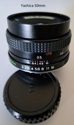 Yashica ML 50 mm 1:2 prime lens, Ophalen of Verzenden, Zo goed als nieuw, Standaardlens