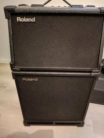Roland SA Stage amplifier + Subwoofer 200 watt beschikbaar voor biedingen
