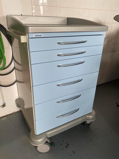 Modulaire medische ladekast oostwoud inclusief accesoires, Huis en Inrichting, Kasten | Ladekasten, Gebruikt, 100 tot 150 cm, 50 tot 100 cm