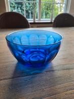Blauwe schaal, Huis en Inrichting, Woonaccessoires | Vazen, Blauw, Ophalen of Verzenden, Minder dan 50 cm, Glas