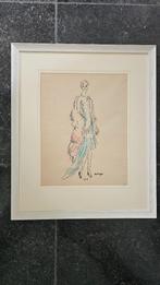 Kees van Dongen  Aquarel  Uniek werk  Hand Gesigneerd en Ged, Antiek en Kunst, Kunst | Schilderijen | Klassiek, Ophalen