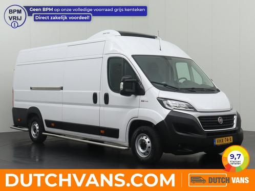 Fiat Ducato 2.3MultiJet 140PK L4H2 Koel/Vriesauto | Navigati, Auto's, Bestelauto's, Te koop, ABS, Achteruitrijcamera, Airconditioning