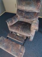 fauteuil met uitklapbare voetensteun, Huis en Inrichting, Stoelen, Gebruikt, Eén, Ophalen