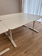 IKEA BEKANT bureau – wit | €100 per stuk (3 beschikbaar), Ophalen, Zo goed als nieuw