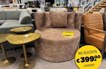 Luxe fauteuil / Loveseat - Nieuw! beschikbaar voor biedingen