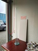 unieke glazen vaas 120 cm hoog, Ophalen, Gebruikt, Overige kleuren, Glas