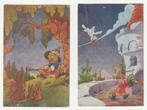 2 ansichten door Faun / Frans van Lamsweerde 1944, Verzamelen, 1940 tot 1960, Gelopen, Overige thema's, Ophalen of Verzenden