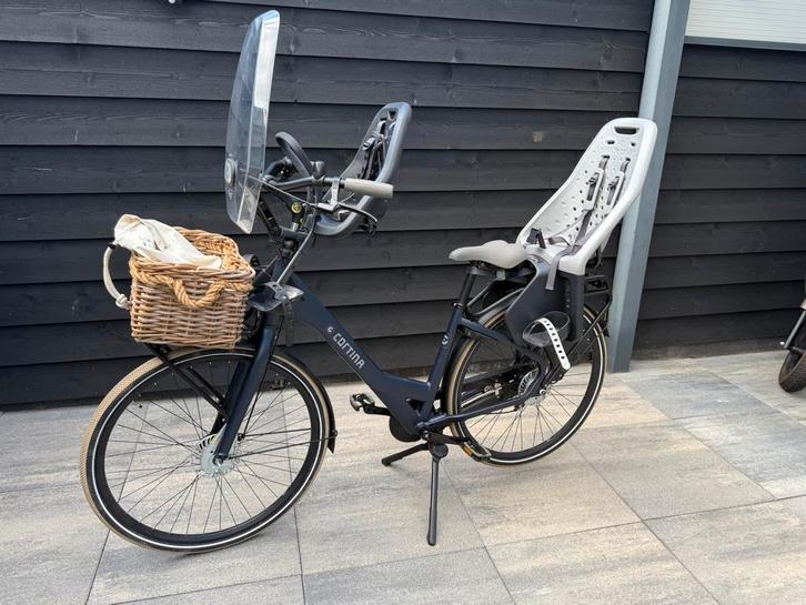 Cortina Common Family moederfiets + Yepp kinderzitjes + mand, Fietsen en Brommers, Fietsen | Dames | Moederfietsen, Zo goed als nieuw
