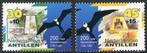 Nederlandse antillen nvph 1095/1096 Postfris slavenopstand, Verzenden, Postfris