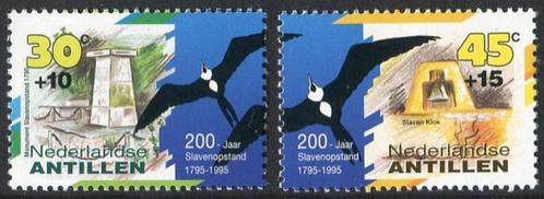 Nederlandse antillen nvph 1095/1096 Postfris slavenopstand, Postzegels en Munten, Postzegels | Nederlandse Antillen en Aruba, Postfris