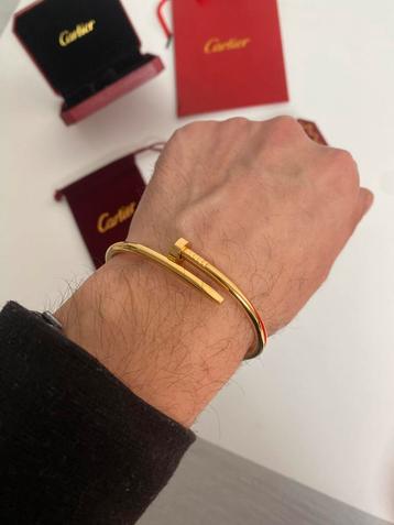 Cartier spijkerarmband! Incl doosje en tasje! beschikbaar voor biedingen