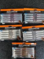 SALE Savage Gear Rib worm 9cm 3g 10pcs, D, Overige typen, Nieuw, Ophalen of Verzenden