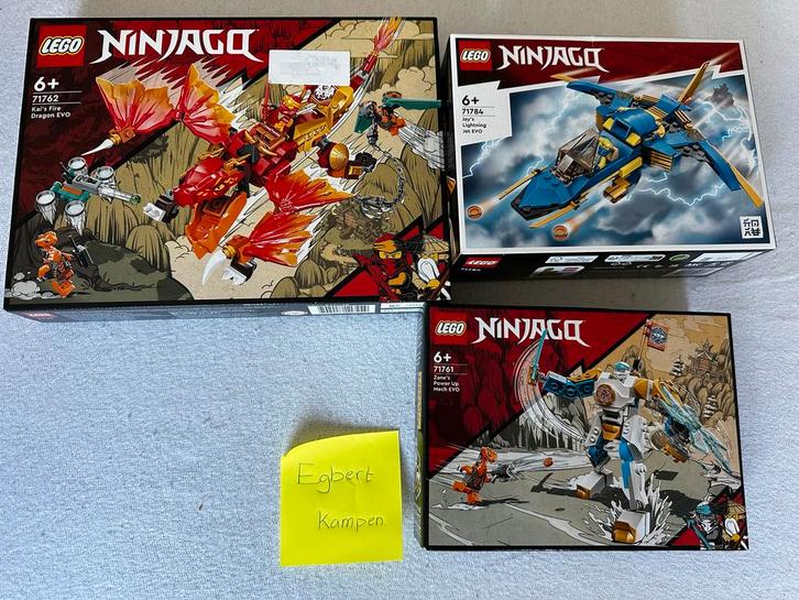 Lego Ninjago Sets 71761, 71762, 71784 - Nieuw!, Kinderen en Baby's, Speelgoed | Duplo en Lego, Nieuw, Lego, Complete set, Ophalen of Verzenden