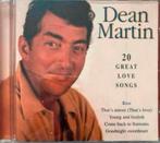 Dean Martin 20 Great love songs Cd, Ophalen of Verzenden, Gebruikt, Overige soorten
