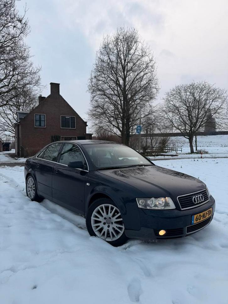 Audi A4 2.0 96KW 2003 Blauw, Auto's, Audi, Particulier, A4, ABS, Airbags, Airconditioning, Boordcomputer, Centrale vergrendeling