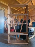 Gratis: twee houten boekenkasten, Huis en Inrichting, Kasten | Boekenkasten, Ophalen, Gebruikt, 150 tot 200 cm, 25 tot 50 cm