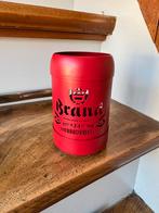 Brand bier metalen theelicht rood, Ophalen of Verzenden, Zo goed als nieuw, Overige typen, Brand